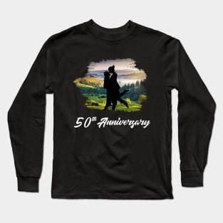 50th anniversary for couple Long Sleeve T-Shirt